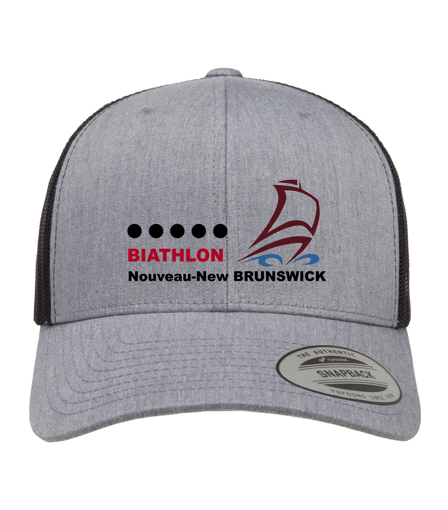Retro Trucker Cap - Biathlon Noveau- New BRUNSWICK