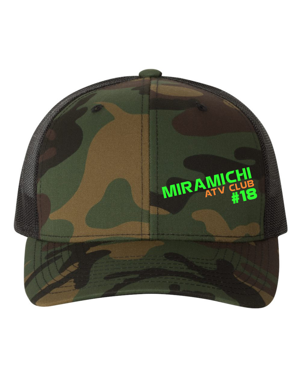 Miramichi ATV Club #18 - Snapback Hat - Yupoong YU6606