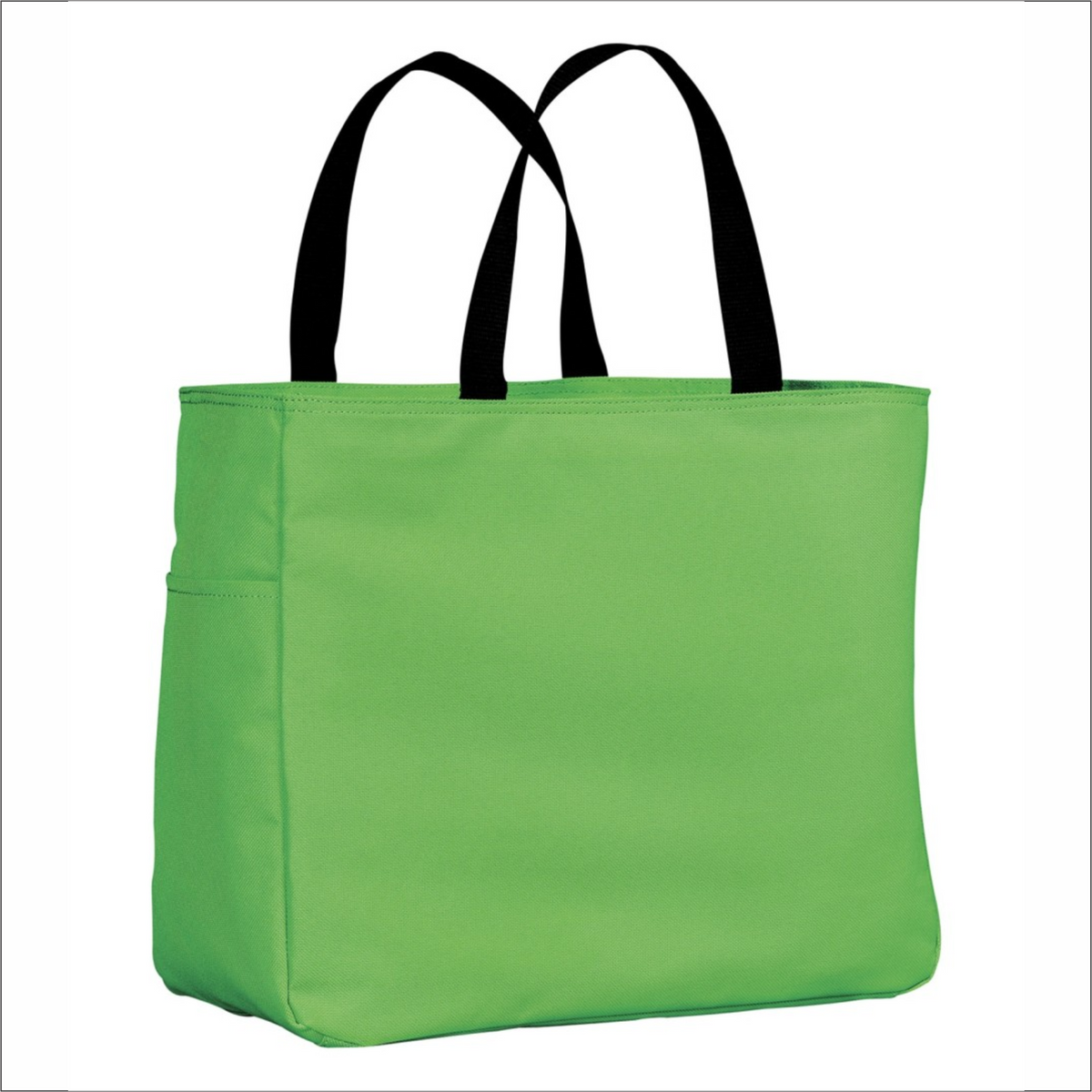 Neon green tote sales bag