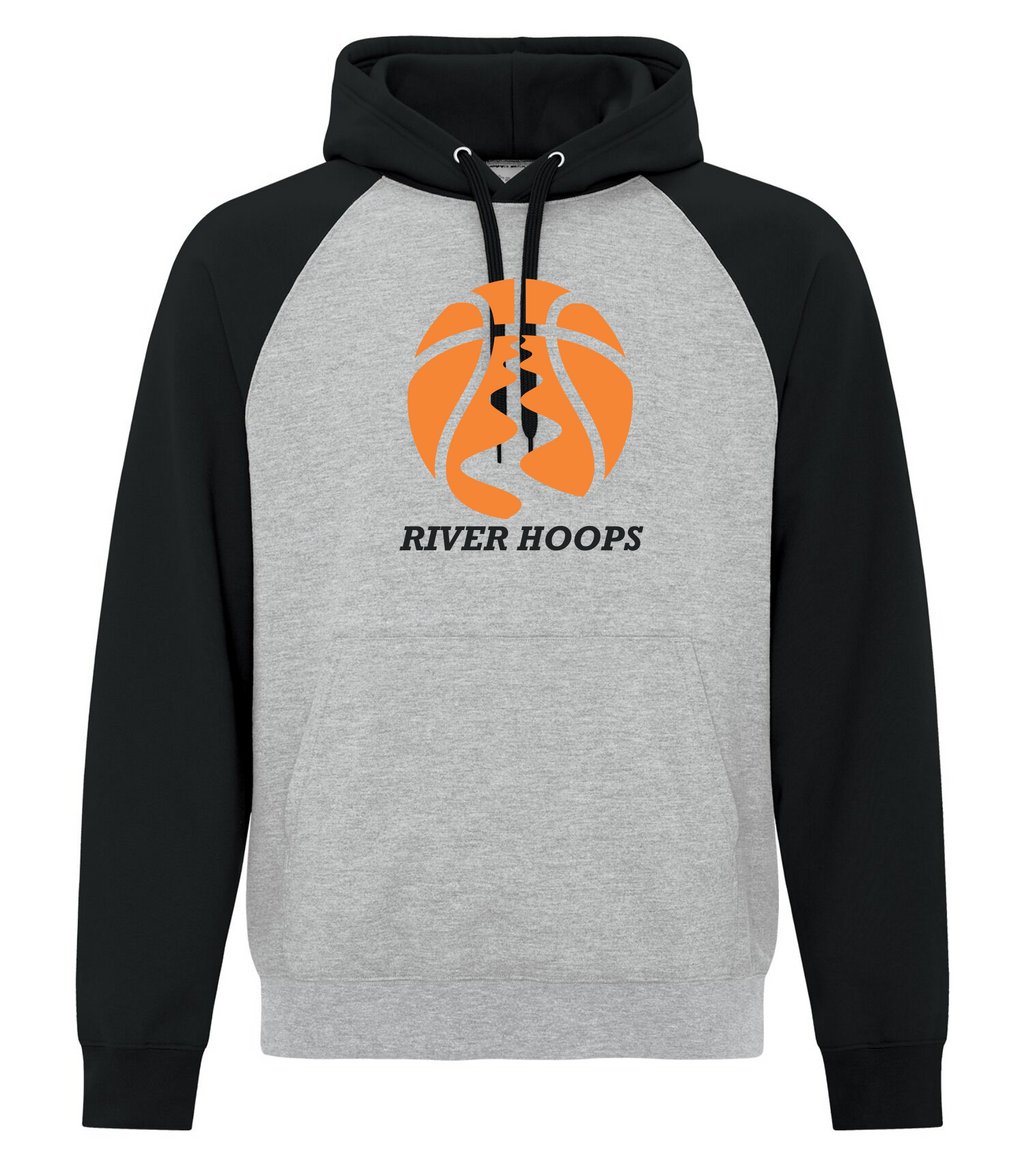 River Hoops - Two Tone Hoodie