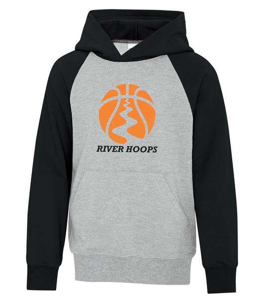 River Hoops - Two Tone Hoodie