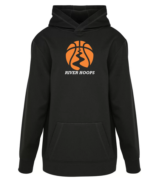 River Hoops - Polyester Hoodie
