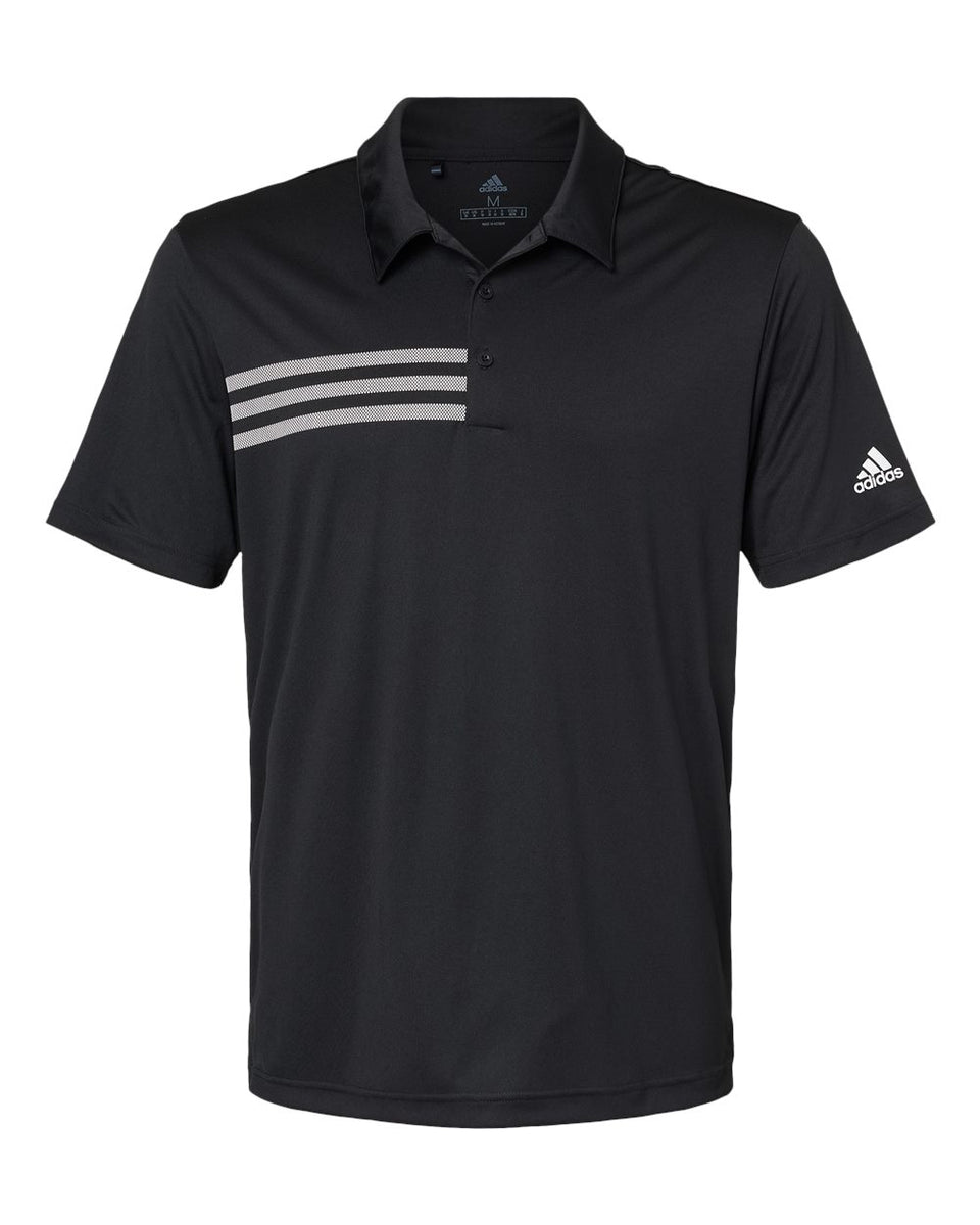 3 Stripes Chest Men s Polo Adidas A324 River Signs