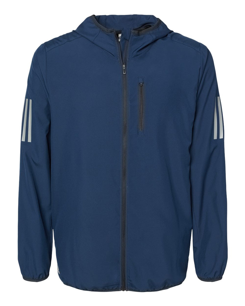 Hooded Full-Zip Men's Windbreaker Adidas A524 – River Signs