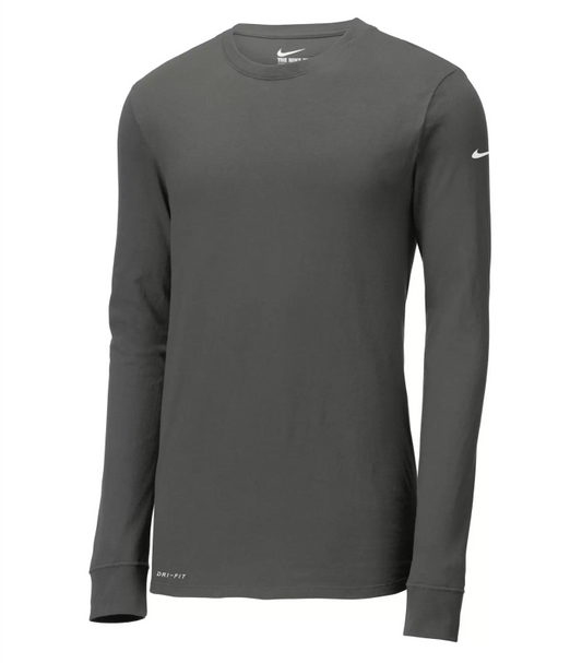 Dri-Fit Cotton & Polly Long Sleeve Men’s Tee - Nike NKBQ5230