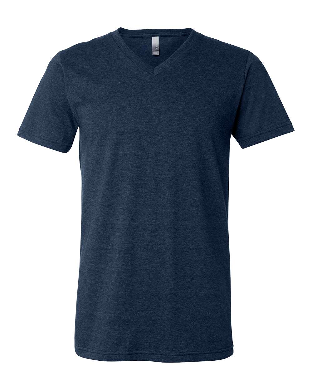 Heather CVC V-Neck Unisex Tee - BELLA + CANVAS 3005CVC