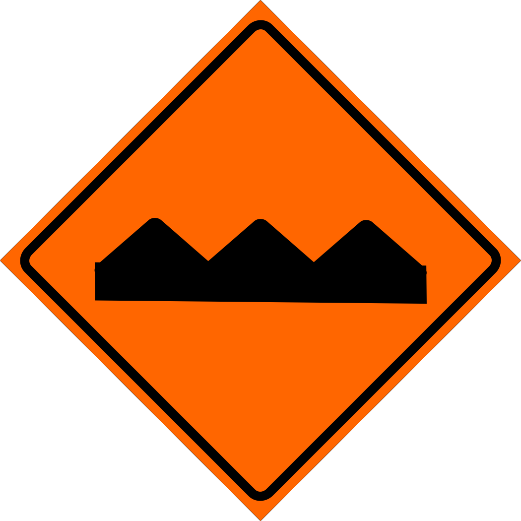 Bump Sign MUTCDC TC-51