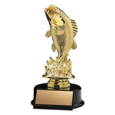 Fishing - Fish Figure on Base Trophy