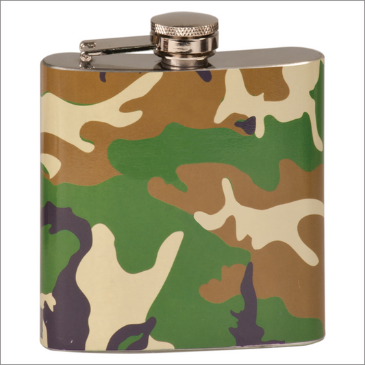 Stainless Steel Flask - 6 oz.