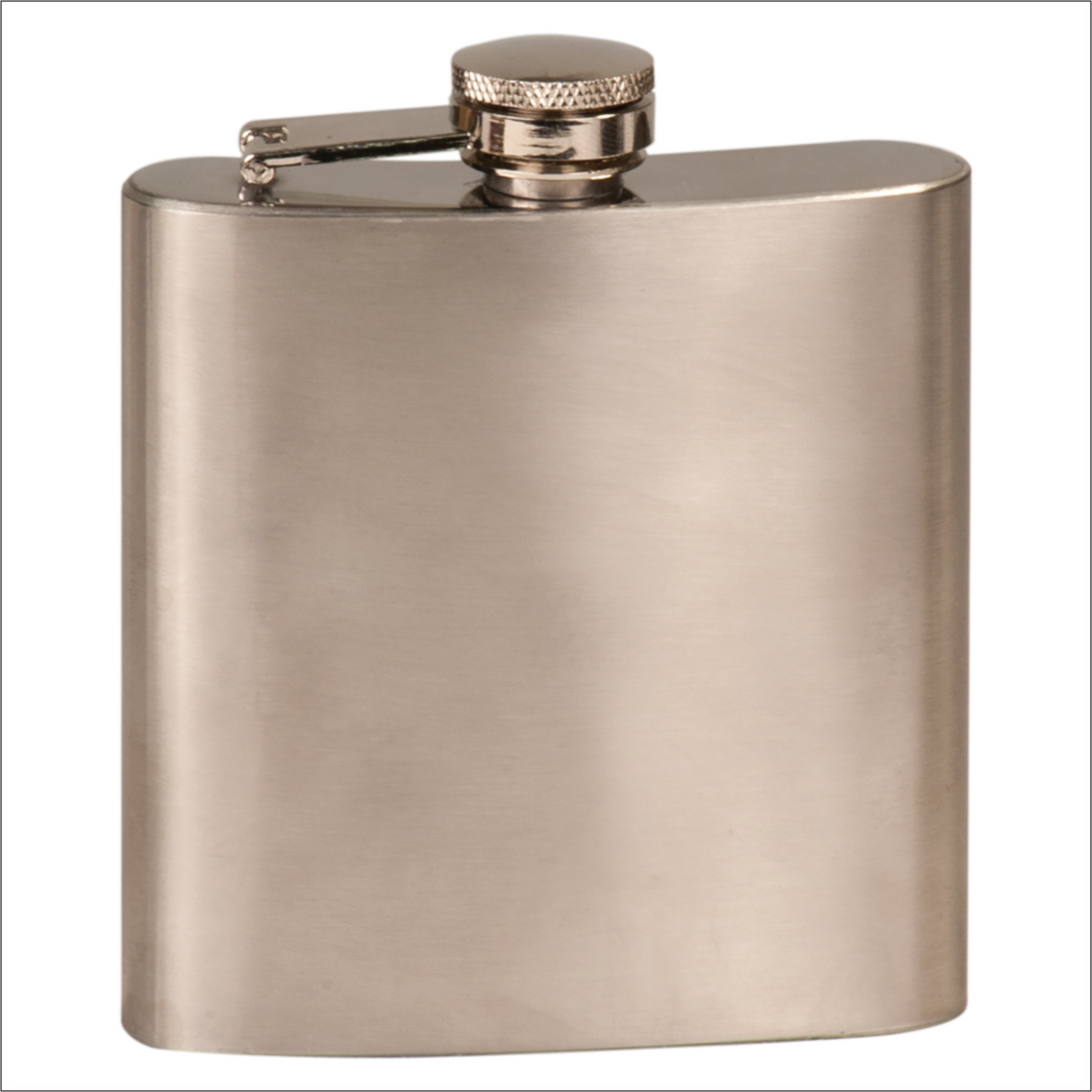 Stainless Steel Flask - 6 oz.