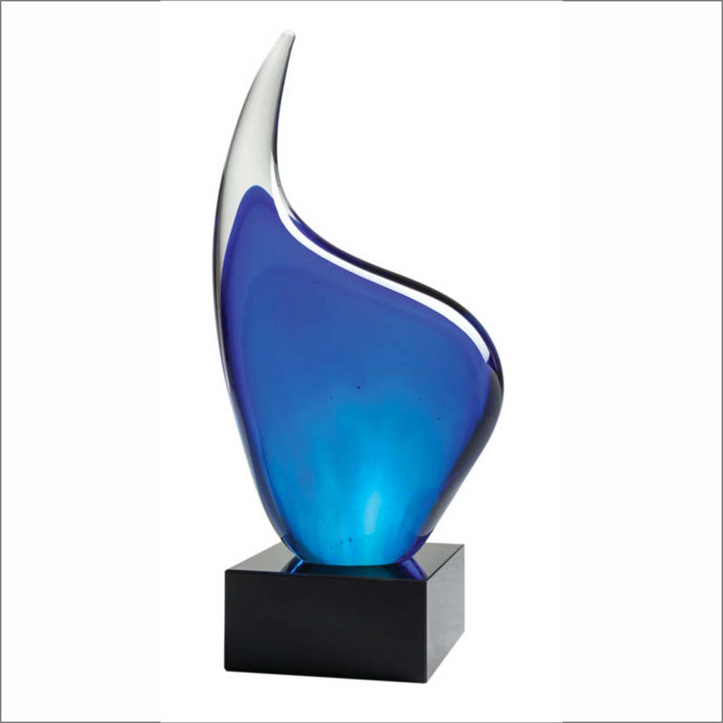Art Series - Glass Blue Flame