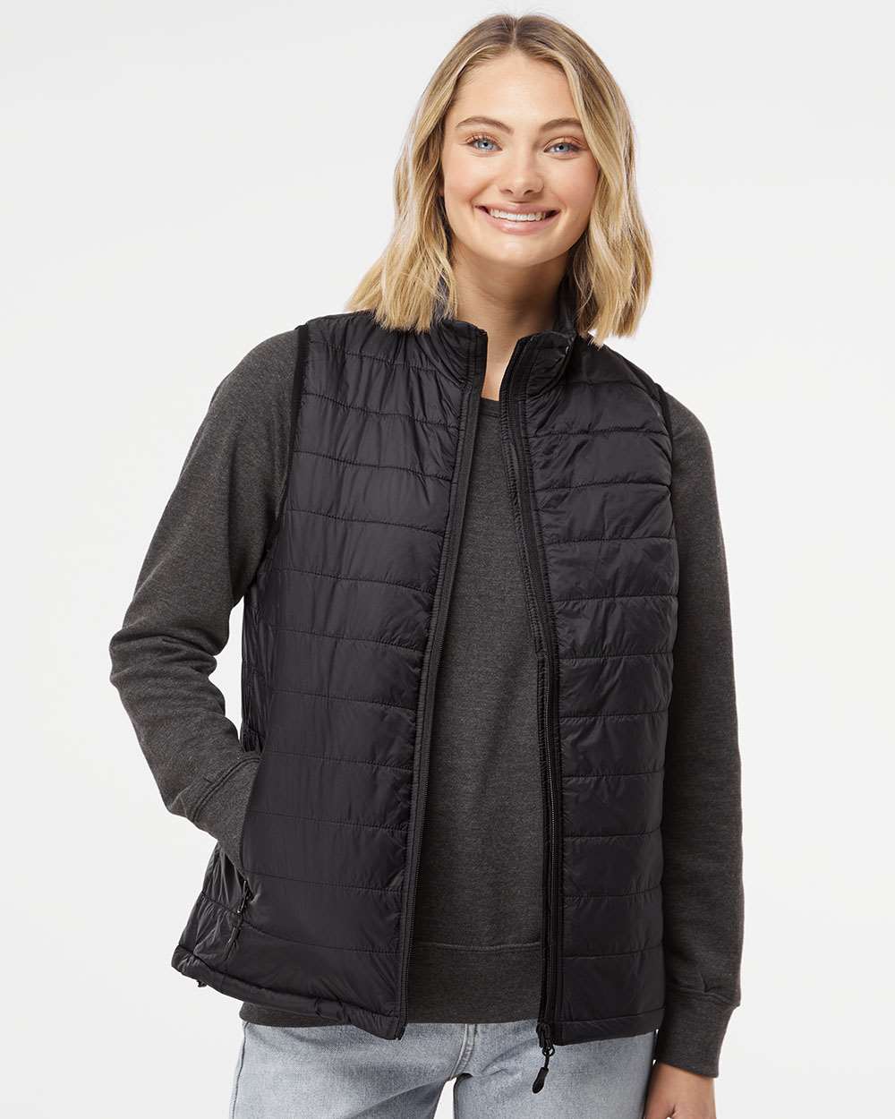 Puffer Ladies Vest - Independent Trading Co. EXP220PFV