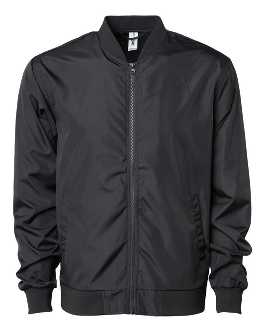 Lightweight Bomber Men’s Jacket - Independent Trading Co. EXP52BMR