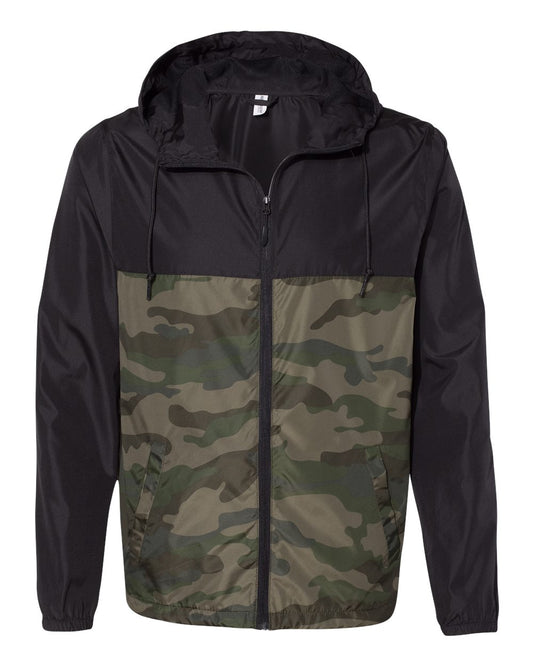 Lightweight Windbreaker Full-Zip Men’s Jacket - Independent Trading Co. EXP54LWZ