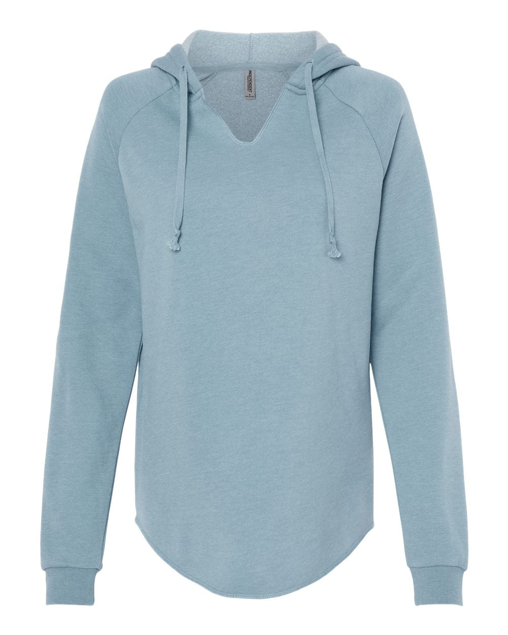 Lightweight California Wave Wash Hooded Ladies Sweatshirt - Independent Trading Co. PRM2500