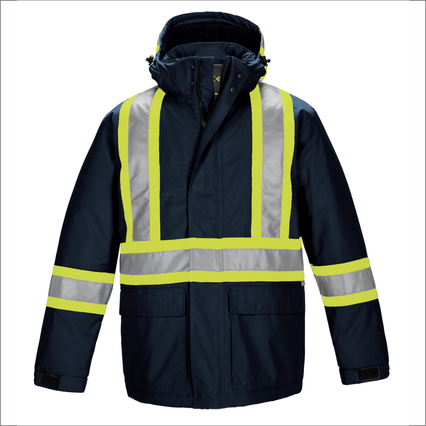 Armour - Hi-Vis Insulated Polyester Canvas Workwear Men’s Parka - CX2 L01250