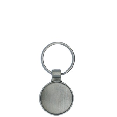 Key Chain Round Insert Holder, Silver - Caldwell MKC153S