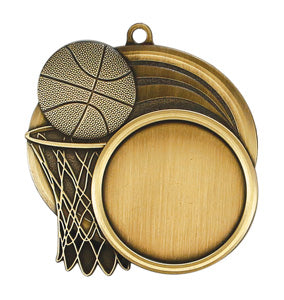 Sport Medals - Basketball - Logo series MSI2503