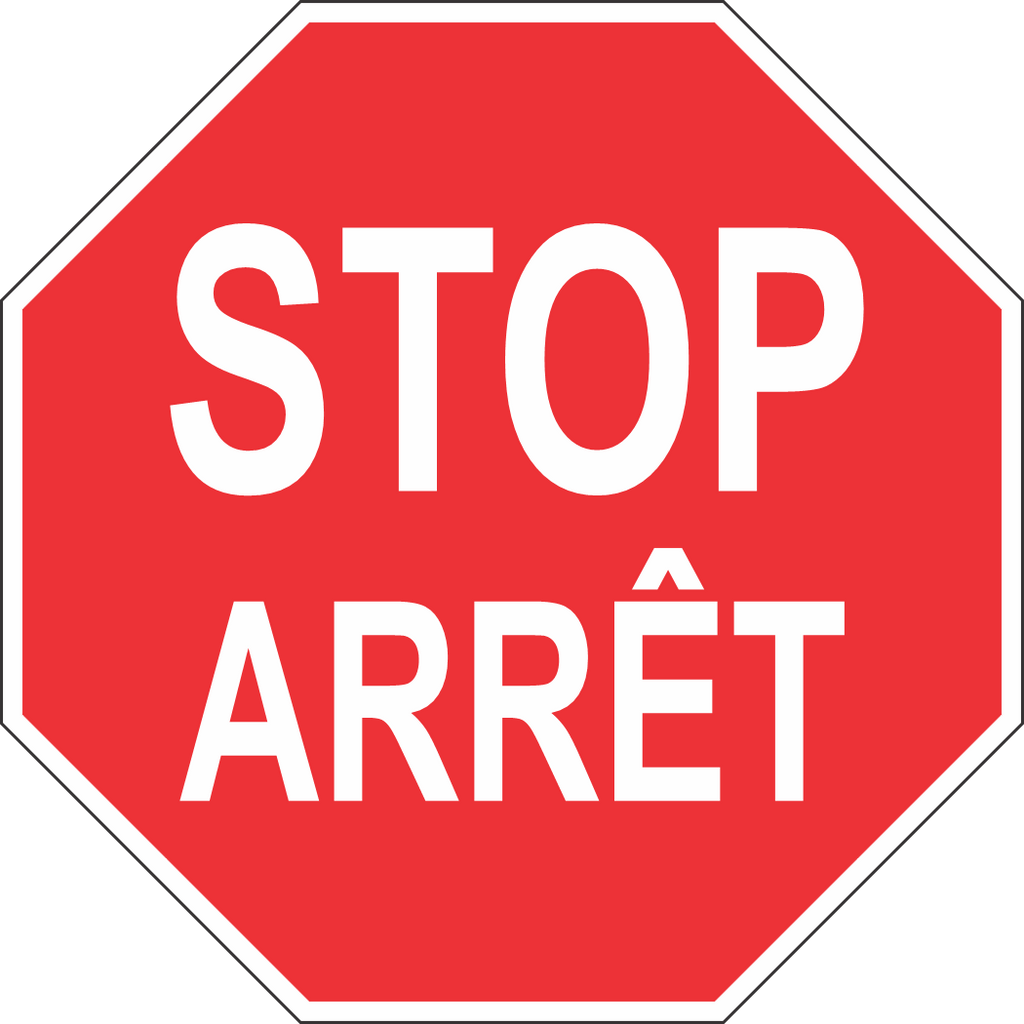 Stop Sign MUTCDC RA-1