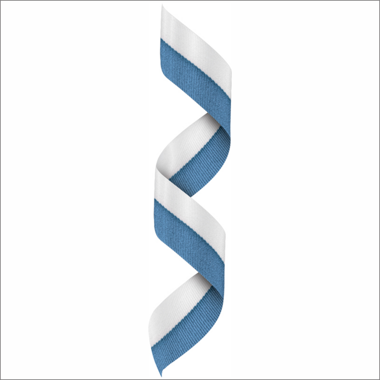 Light Blue & White - Neck Straps