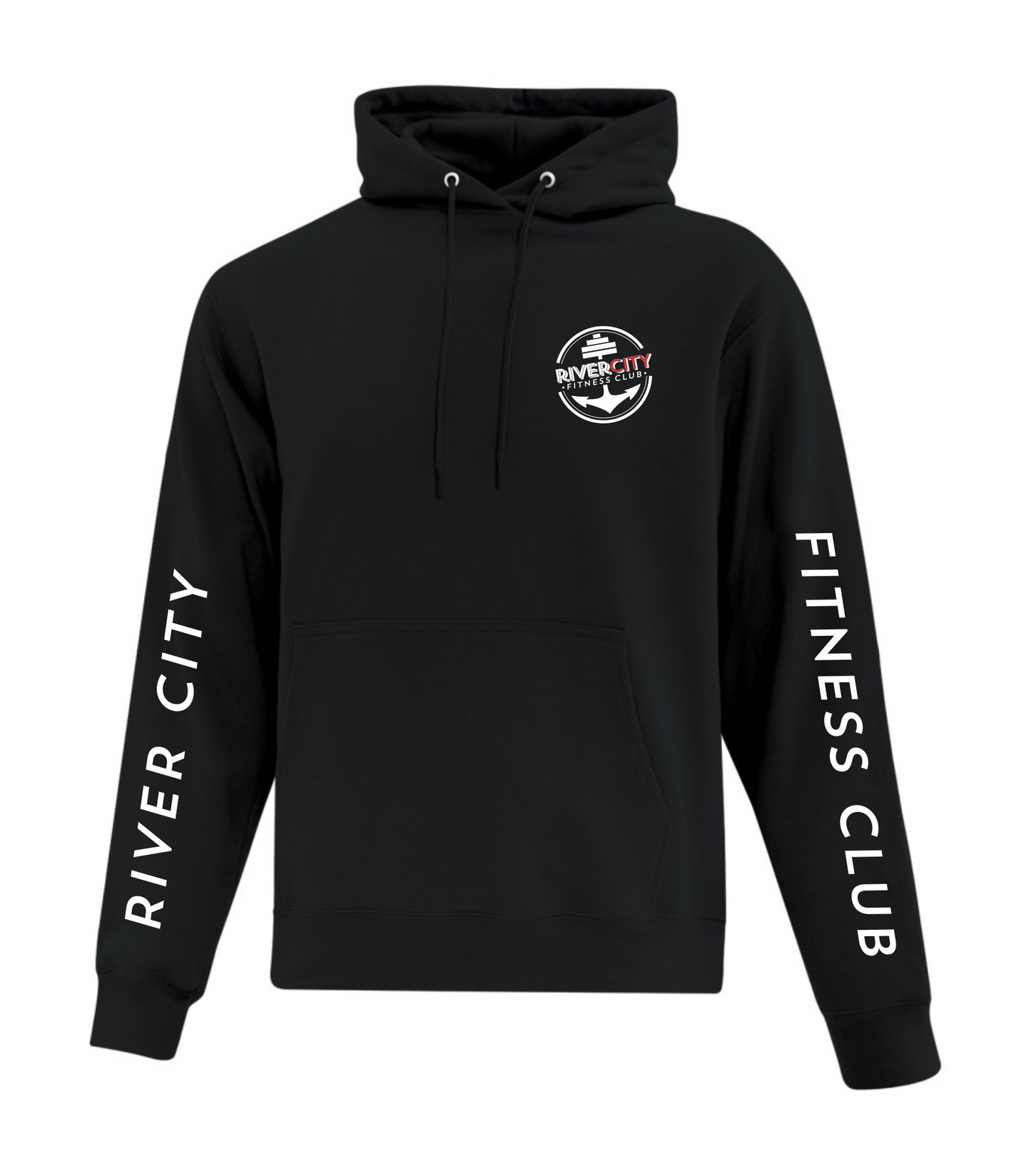 River City Fitness - Unisex Hoodie - Printed Sleeves