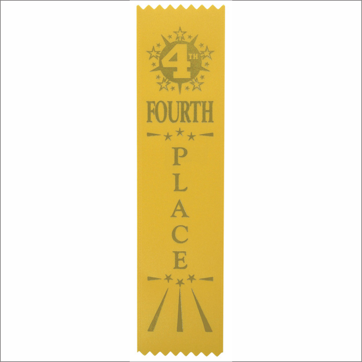 Fourth Place Ribbons - Pack of 25 - SR-200 series