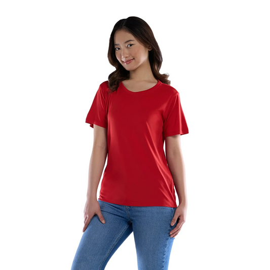 Coast - Ladies Crew Neck Polyester T-Shirt - CX2 S05936
