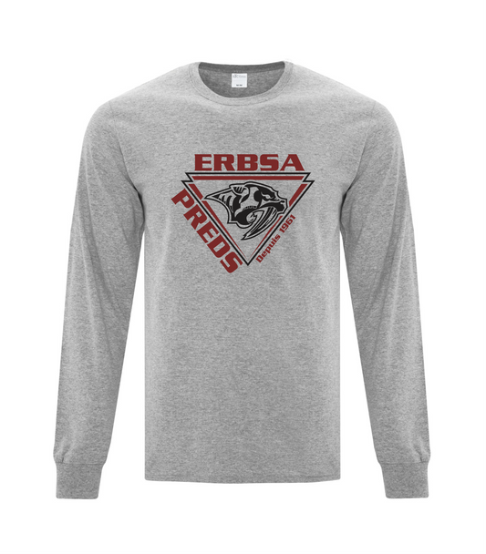 ATC Every Day Cotton Long Sleeve Tee - Athletic Heather - ERBSA 2026-27