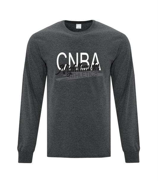 ATC Every Day Cotton Long Sleeve Tee - Dark Heather Grey - CNBA 2026-27