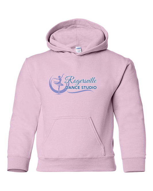 Rogersville Dance Studio - Cotton Hoodie - Light Pink