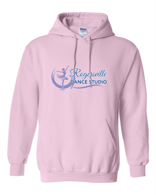 Rogersville Dance Studio - Cotton Hoodie - Light Pink