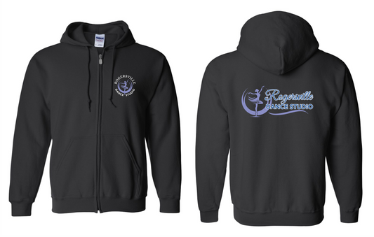 Rogersville Dance Studio - Zip up hoodie