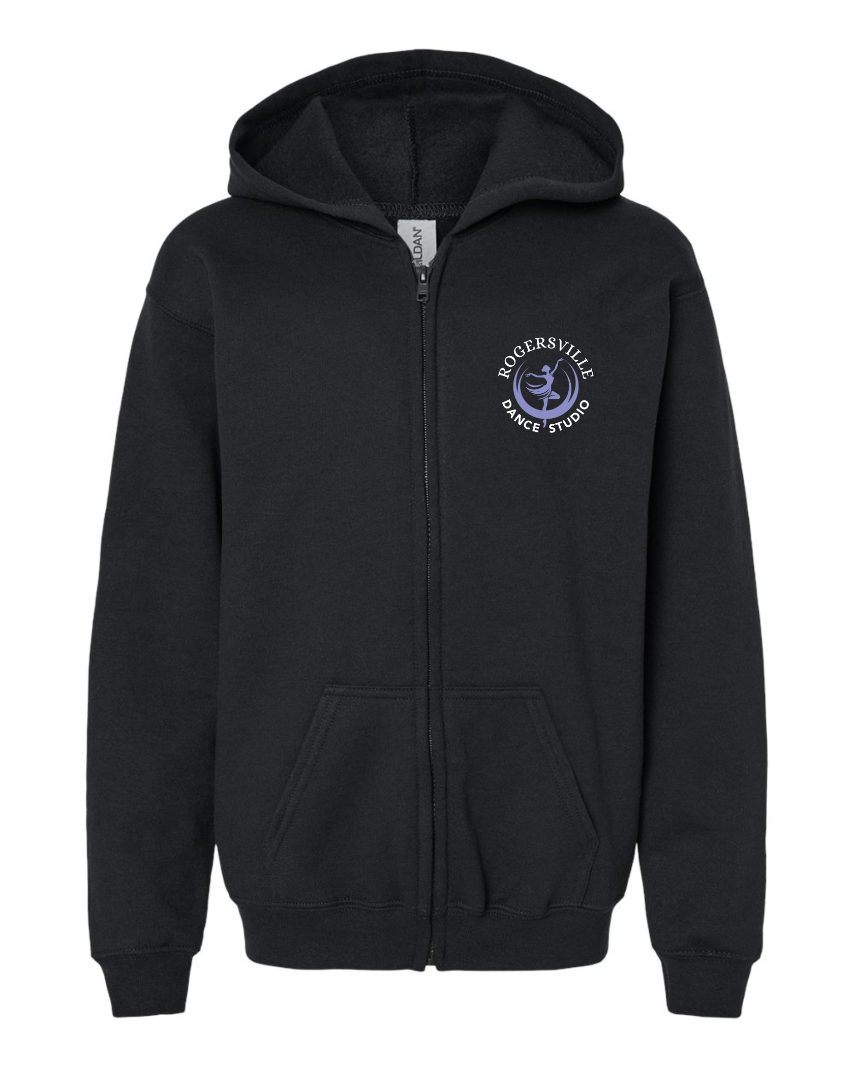 Rogersville Dance Studio - Zip up hoodie