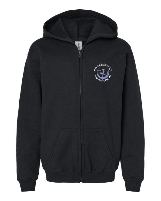 Rogersville Dance Studio - Zip up hoodie