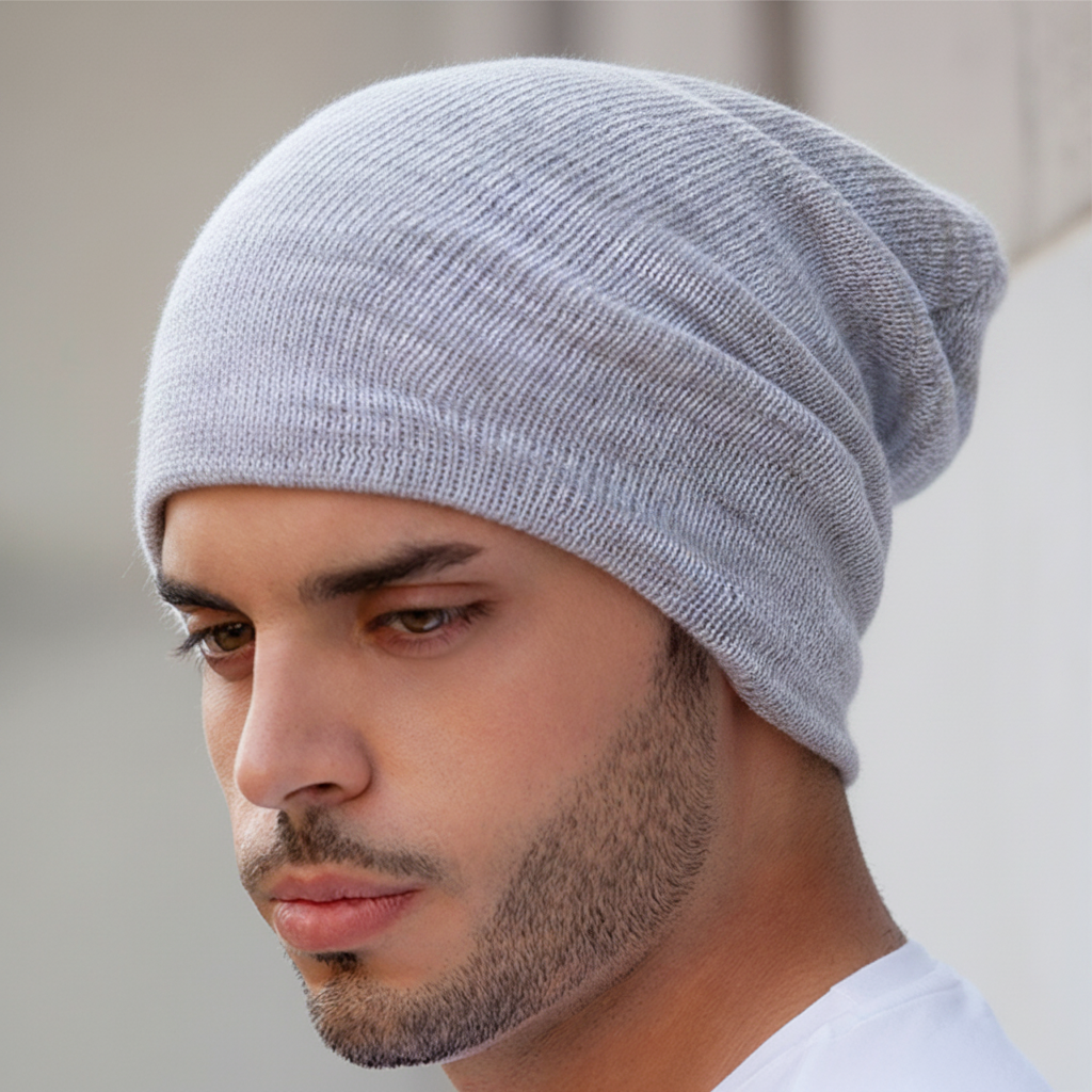 AJM -Acrylic Slouchy Toque-1F073M