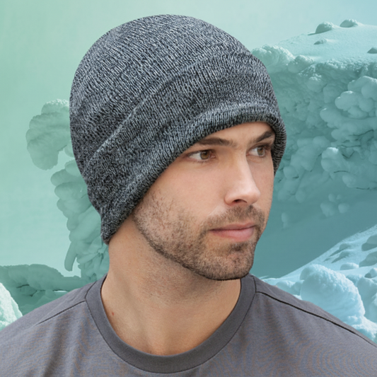AJM -Rib Knit Cuff Toque- 1F533M