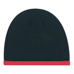 AJM -Bottom Stripe Rib Knit Toque- 1J034M