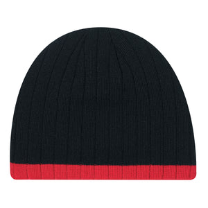 AJM -Coloured bottom Stripe Toque- 1U113M