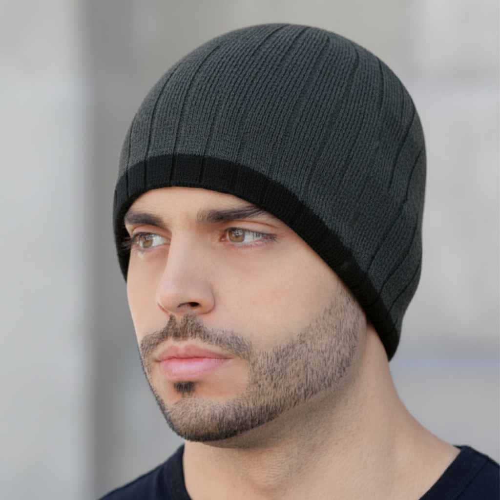 AJM -Coloured bottom Stripe Toque- 1U113M