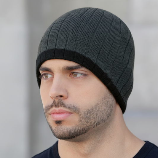 AJM -Coloured bottom Stripe Toque- 1U113M