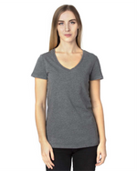 Ladies' Ultimate CVC V-Neck T-Shirt - 200RV