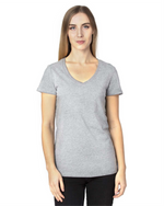 Ladies' Ultimate CVC V-Neck T-Shirt - 200RV