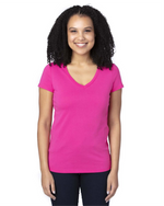 Ladies' Ultimate CVC V-Neck T-Shirt - 200RV