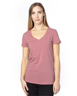 Ladies' Ultimate CVC V-Neck T-Shirt - 200RV