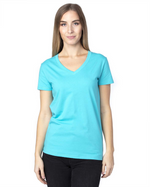 Ladies' Ultimate CVC V-Neck T-Shirt - 200RV