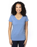 Ladies' Ultimate CVC V-Neck T-Shirt - 200RV