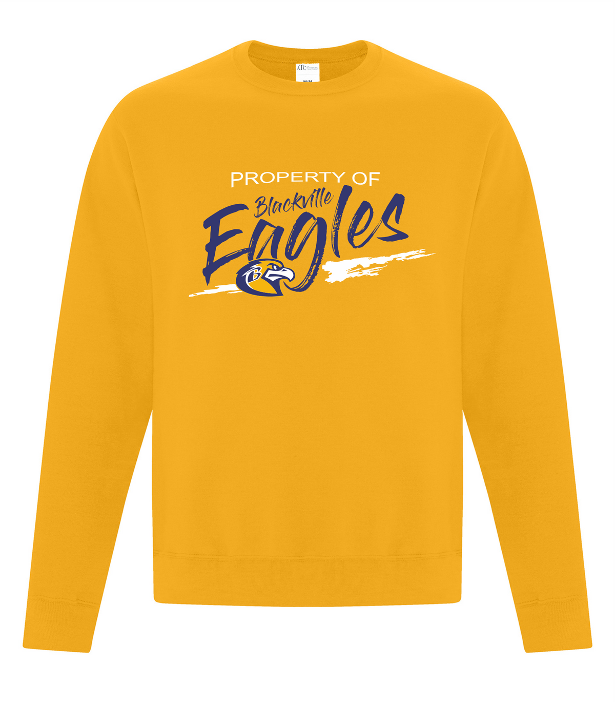 Everyday Fleece Crewneck Sweatshirt - Team Gold - Blackville School 2026-27