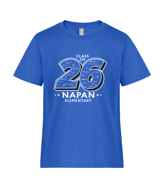 Ring Spun Cotton Tee - Royal Blue - Napan School 2026
