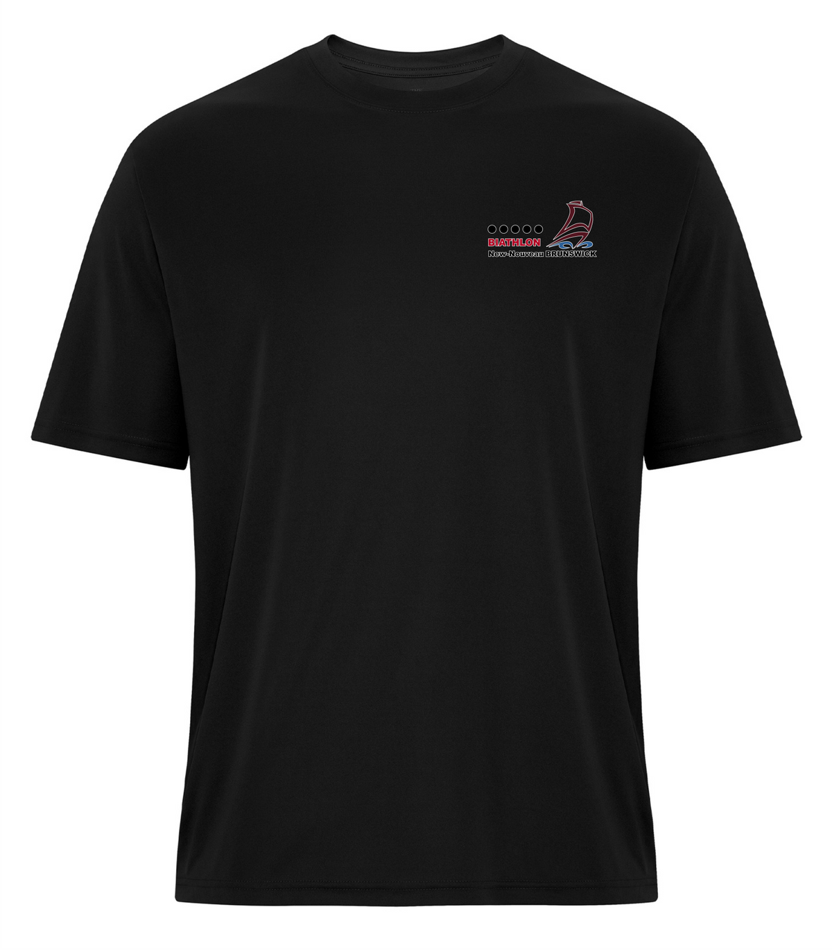 Essential Performance Tee - Front and Back Printing - Biathlon Noveau-New Brunswick