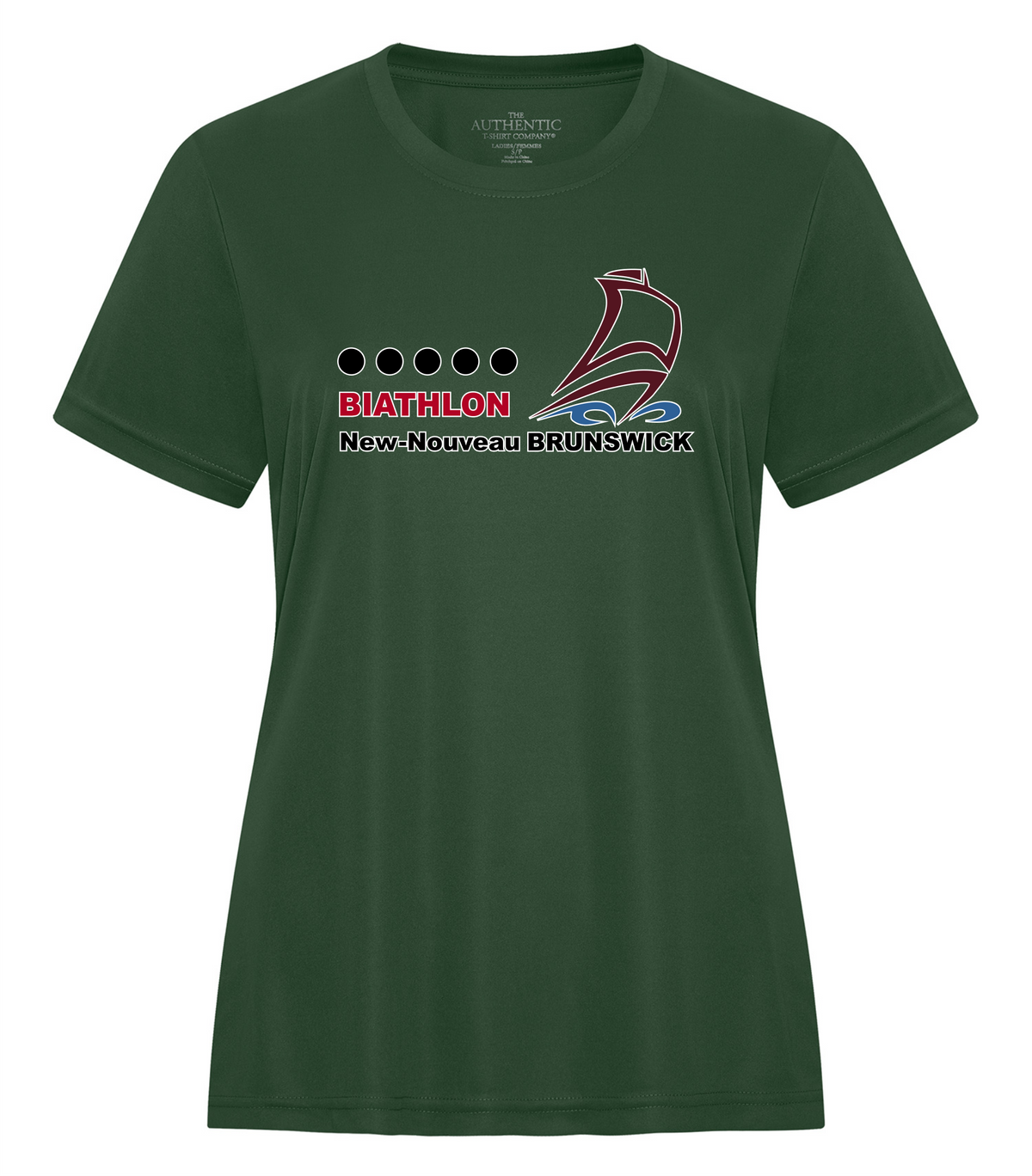 Essential Performance Tee - Forest Green - Biathlon Noveau-New Brunswick
